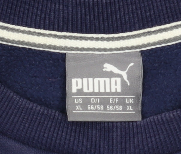 Puma Men's Blue XL Pullover Sweatshirt