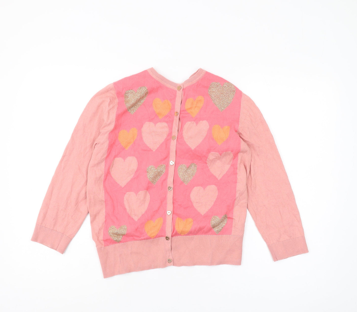 Ted Baker Women’s Pink Heart Cardigan Size 12