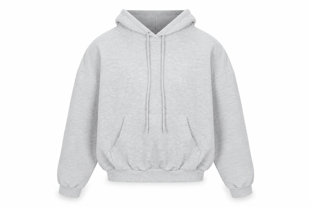 Prévu Womens Grey Hoodie, Pullover Style Size 10,
