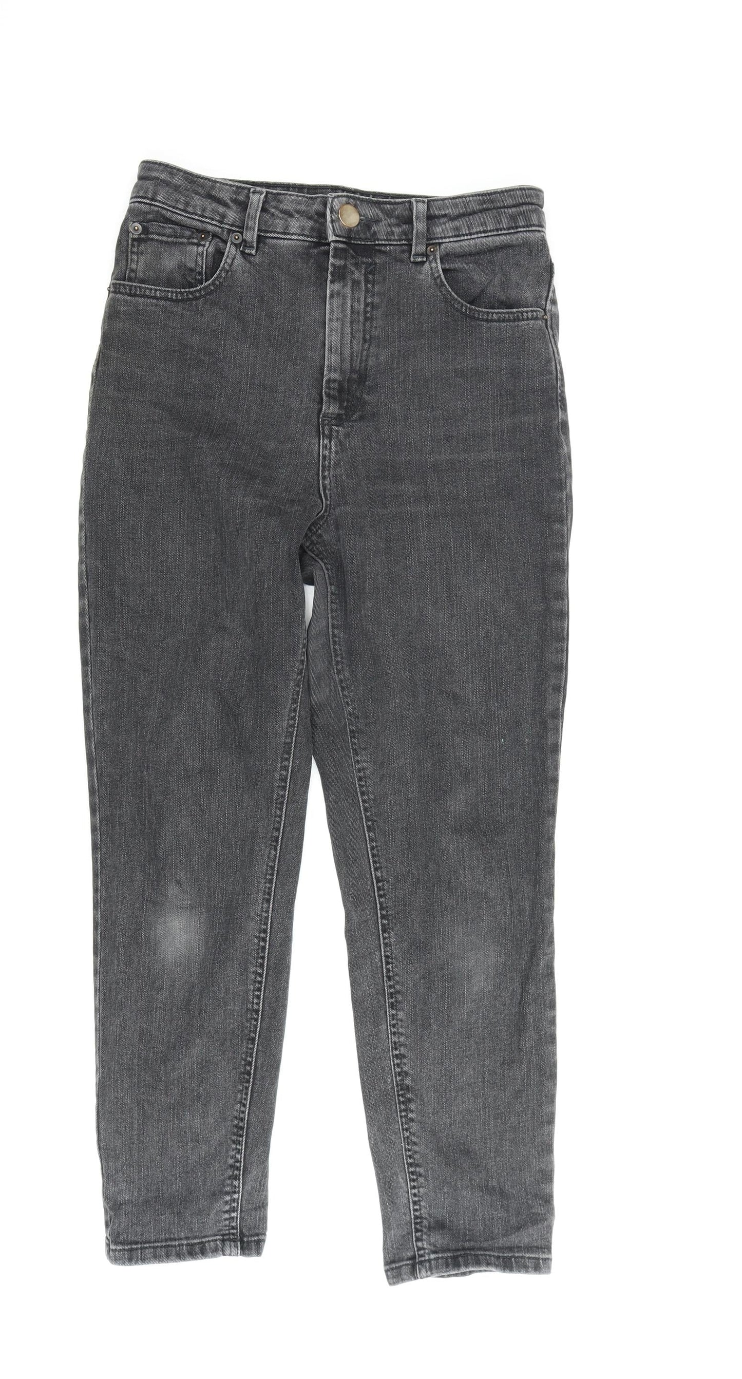 ASOS Men's Grey Cropped Jeans S