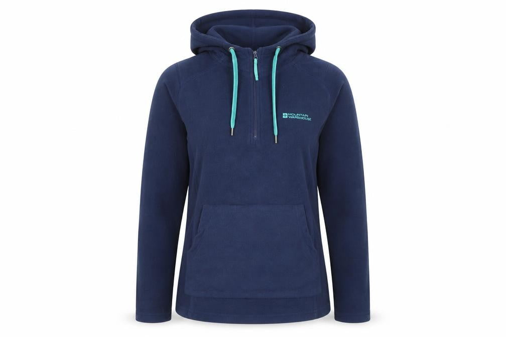 Womens UK M Regular Mountain Warehouse Blue Pullover Hoodie