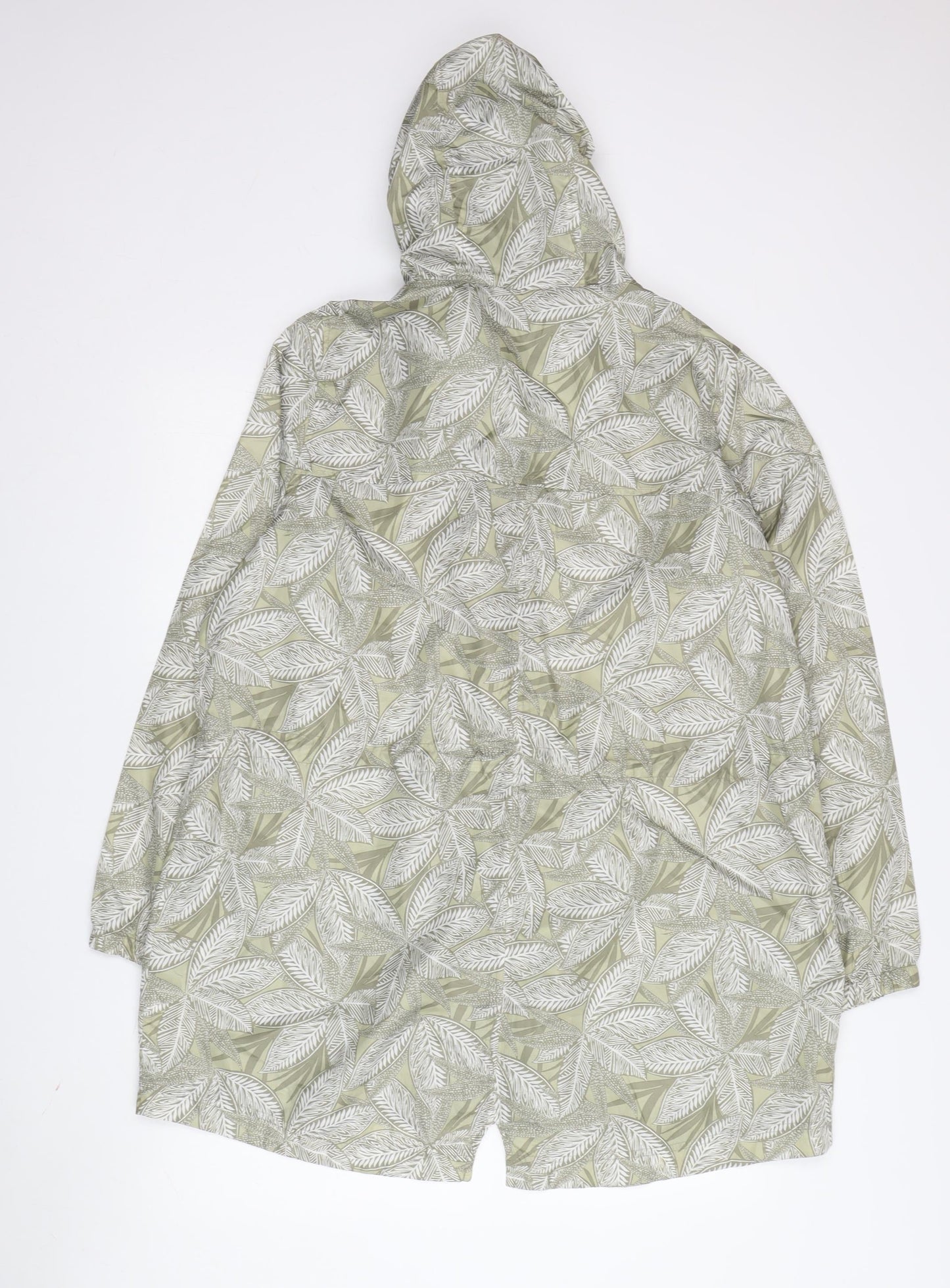 M&S Women's Multicoloured Floral Rain Coat L