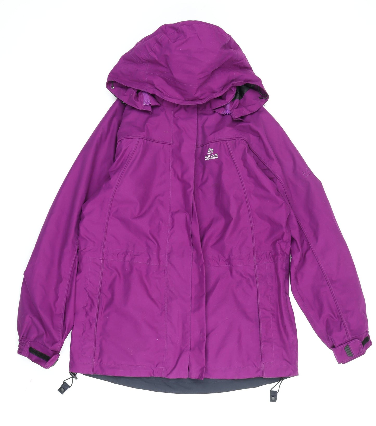 Craghoppers Women's Purple Parka Jacket Size 12 Hooded