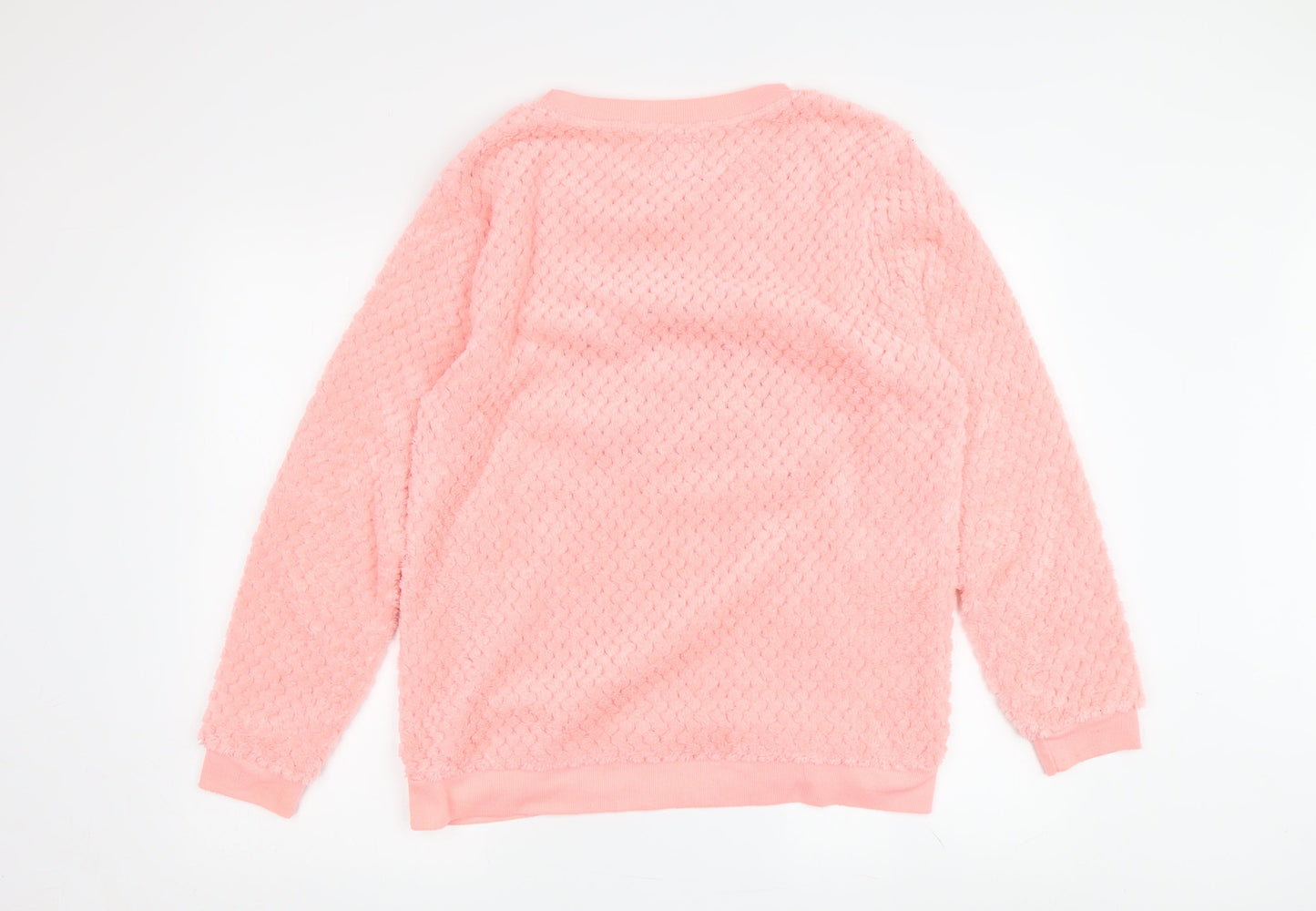 Disney Women's Pink Pullover Sweatshirt M Simba Graphic