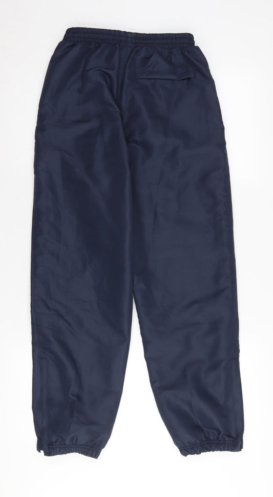 Lonsdale Boys Blue Track Pants 11-12 Years - Sports Style