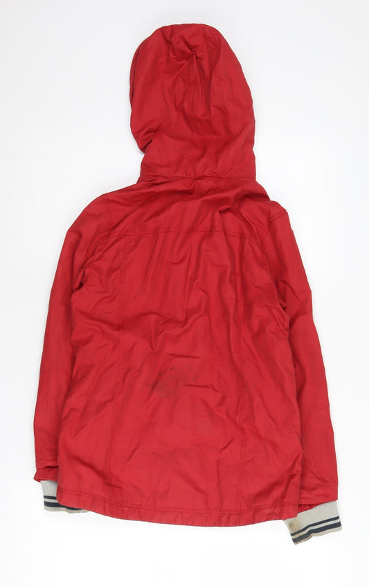 Jasper Conran Boys Red Hooded Jacket Age 12 Mid-Length