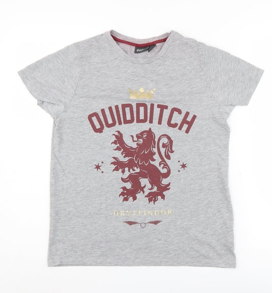Harry Potter Gryffindor Grey T-Shirt M