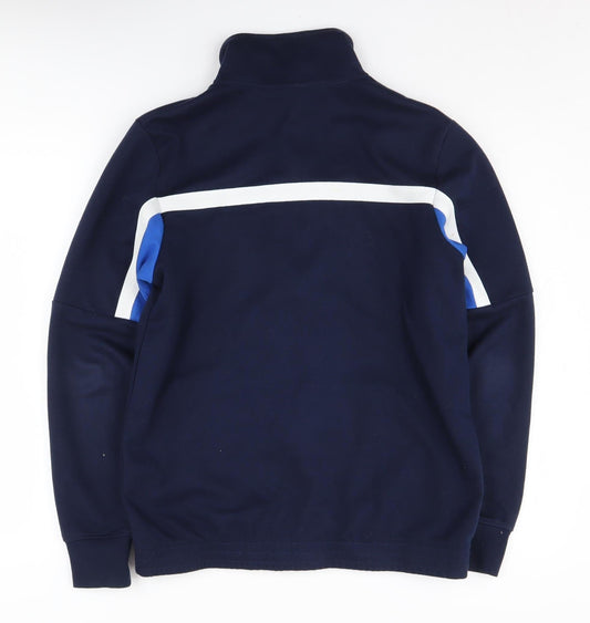 Jack & Jones Men's Blue Bomber Jacket, Size S