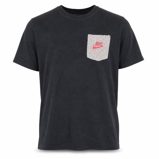 Mens UK Size L Nike Black  Cotton T-Shirt