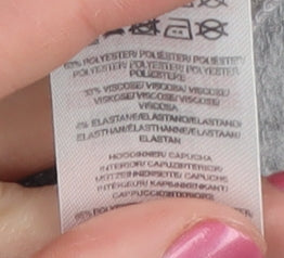 Harry Potter Women's Grey Hoodie, Large, Gryffindor Themed 14-16