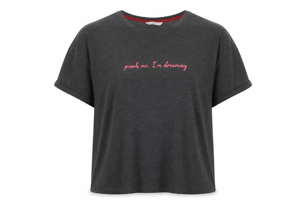 Marks & Spencer Women's Grey XL Nightshirt Embroidered