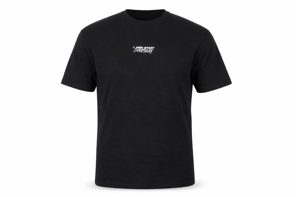 Mens UK Size M JACK & JONES Black  Cotton T-Shirt