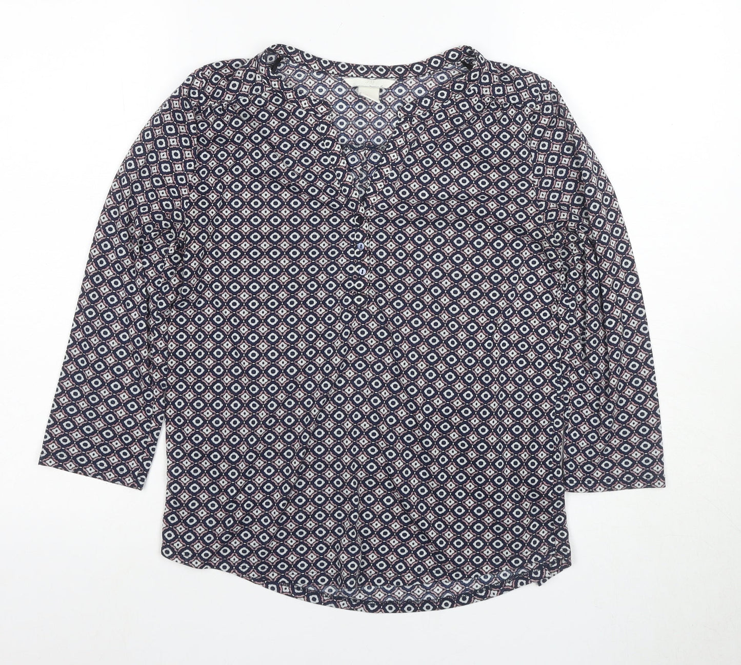 H&M Women's Geometric Print Blouse XS