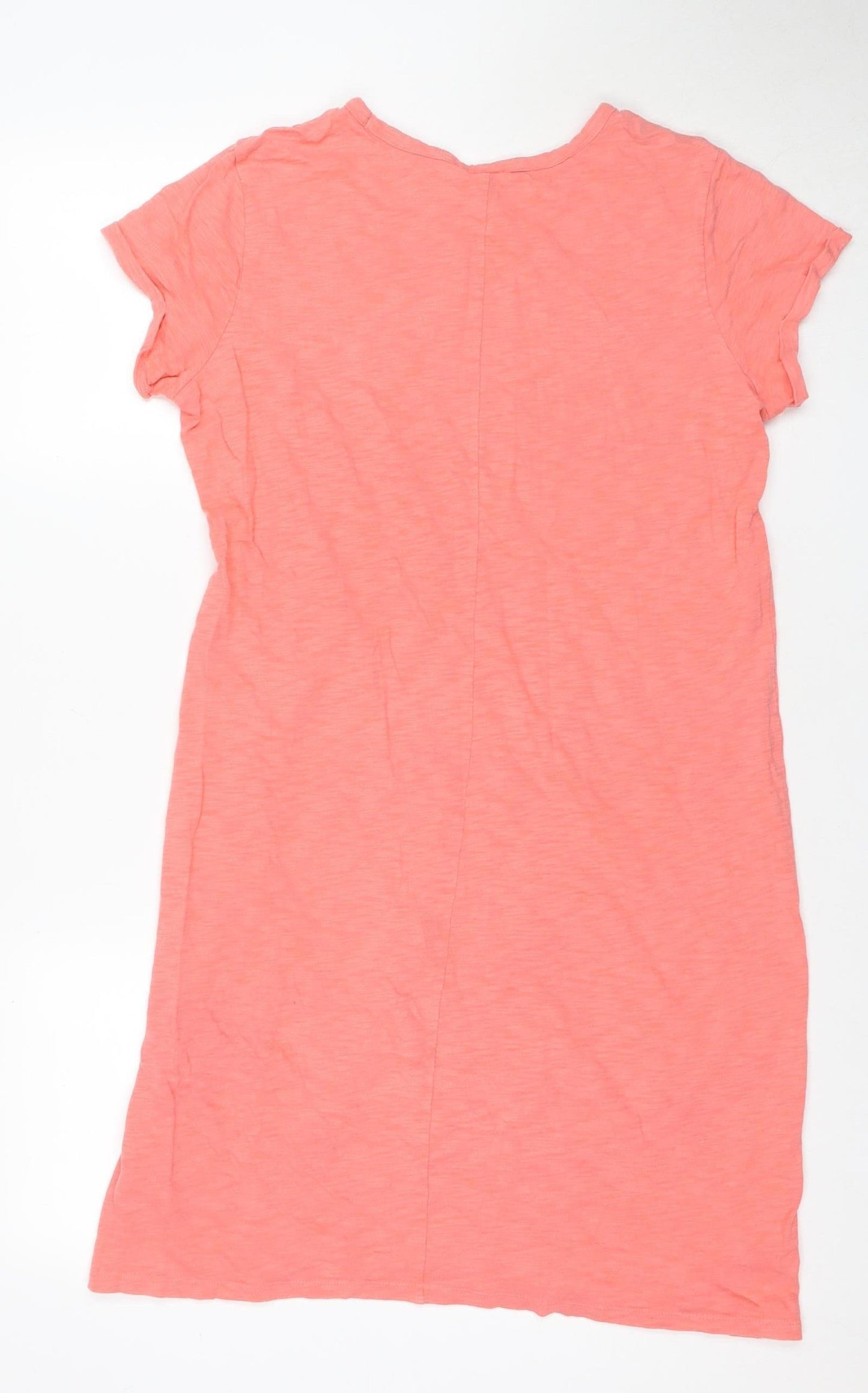 GAP Women's Pink Casual Dress M Short Sleeve