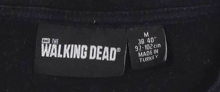 The Walking Dead Men's Black Medium Graphic T-Shirt