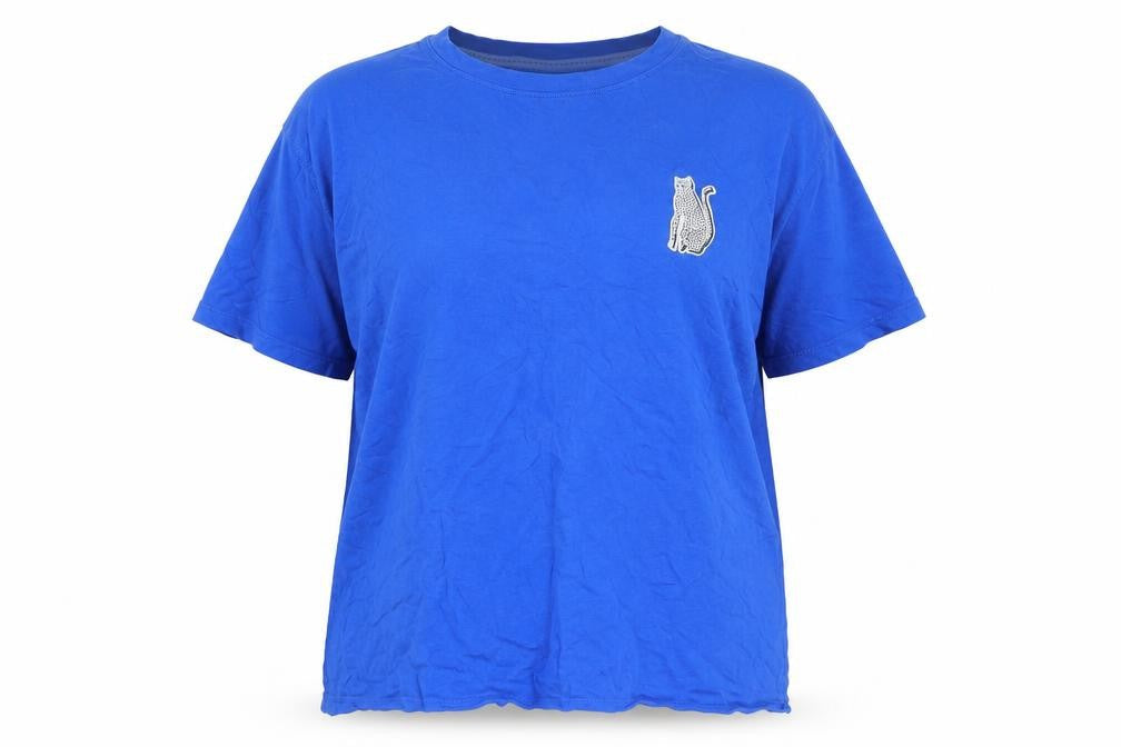 Next Womens Blue T-Shirt, Casual Basic Style Size 16,