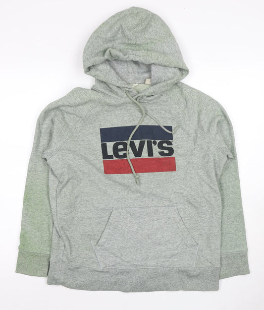 Levi's Men's Grey Pullover Hoodie M