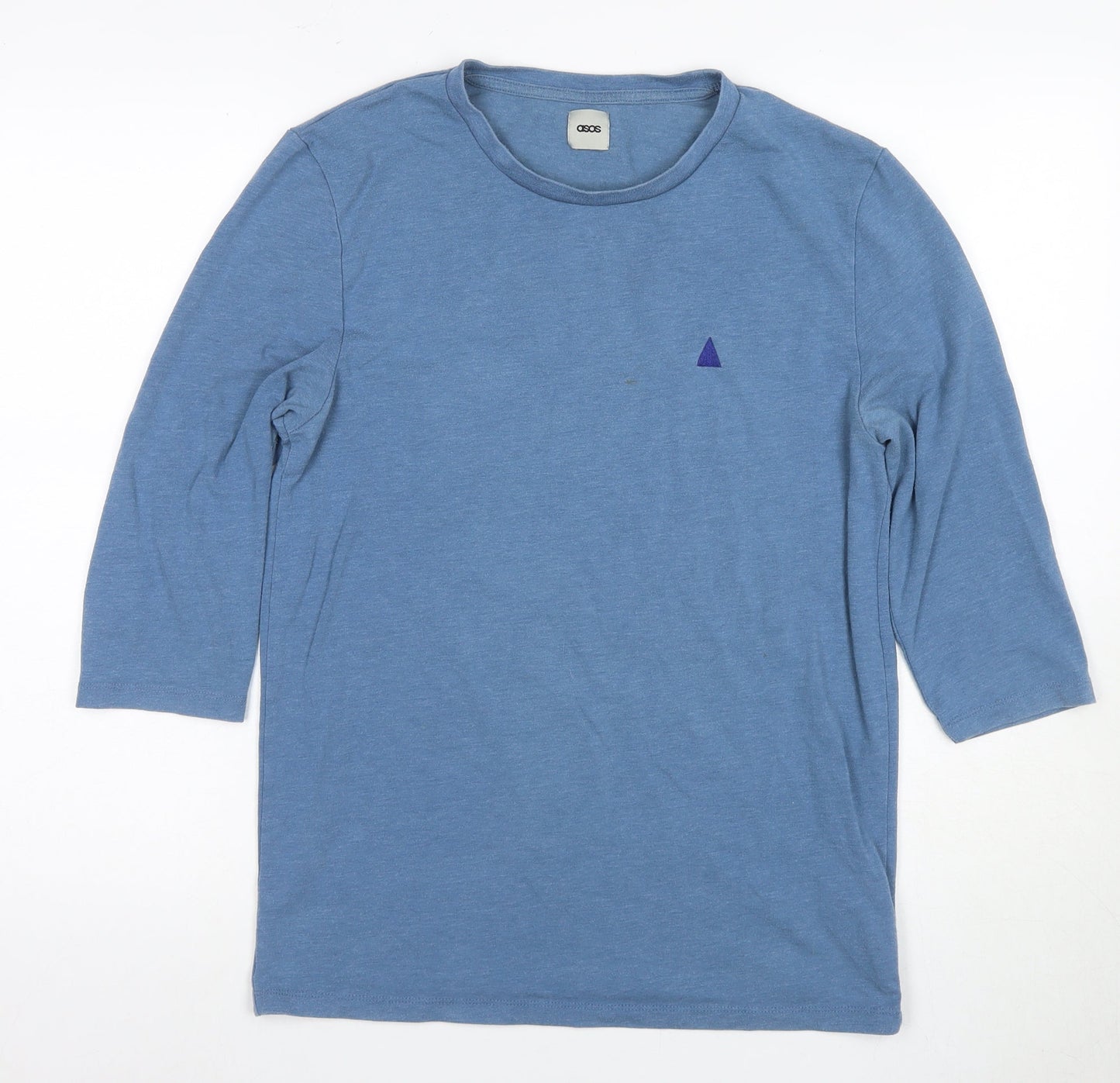 ASOS Men's Blue Medium 3/4 Sleeve Jersey T-Shirt