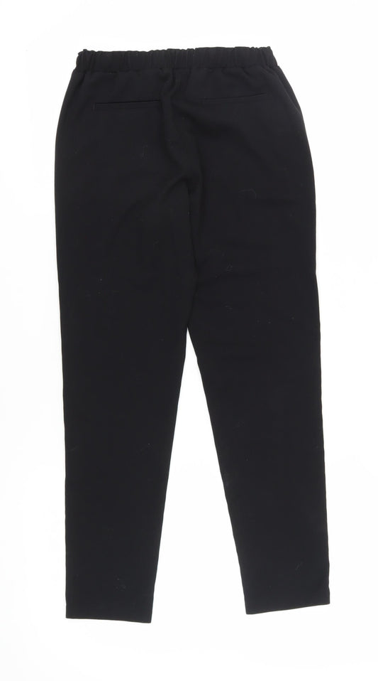 Sisley Women's Black Straight Trousers Size 6