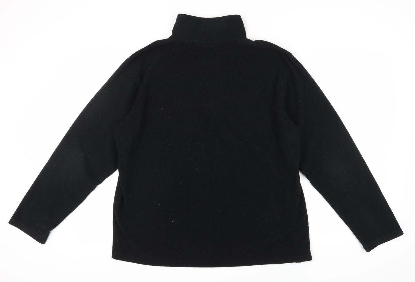Hi Gear Men's Black 2XL Fleece Pullover Sweatshirt