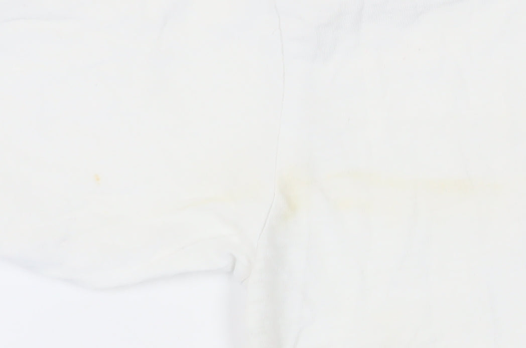 Levi's Ringer T-Shirt White XS Unisex Retro Style