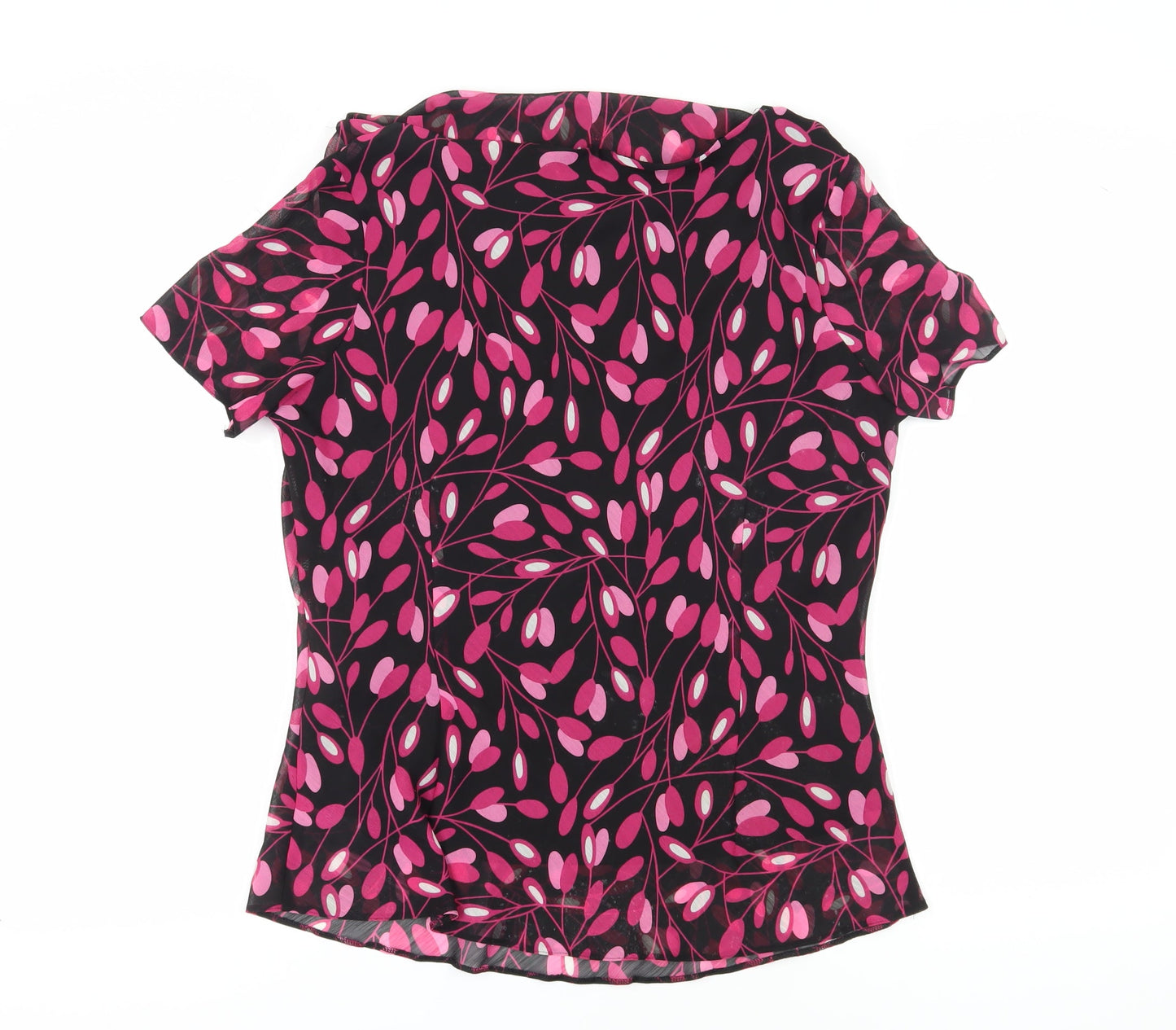 Style by EWM Women's Multicoloured Cowl Neck Blouse, Size 16