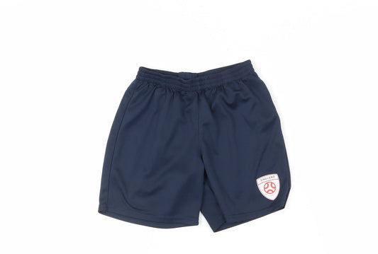 UEFA Euro 2020 Boys Blue Athletic Football Shorts EU134