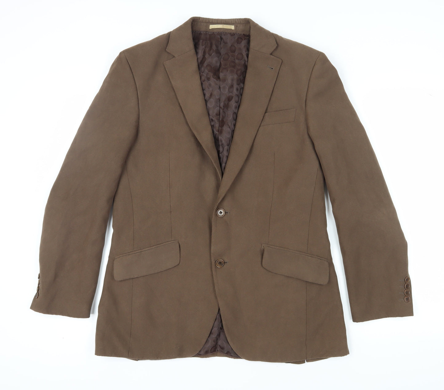 Next Brown Blazer, Men's Size 40R, Formal Wear