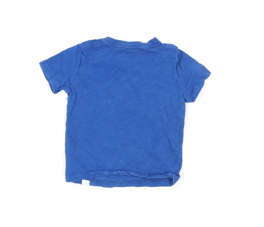 Gap Disney Girls Blue Mickey Mouse T-Shirt 3 Years