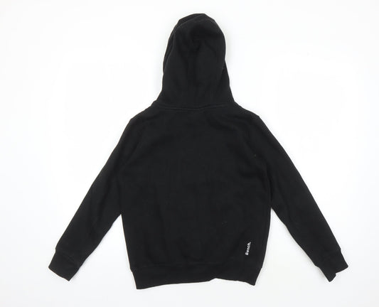 Bench Boys Black Pullover Hoodie 9-10 Years - Stylish & Comfortable
