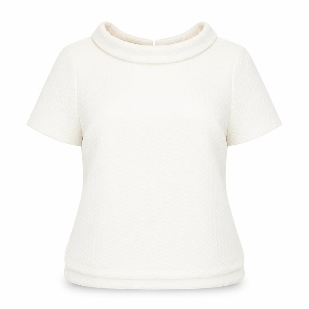 Womens UK Size 16 Boden Ivory Polyester Blend Blouse