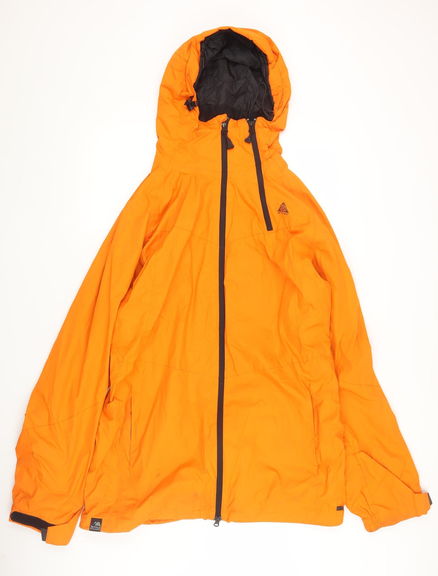 Animal Men's XL Orange Hooded Parka Jacket
