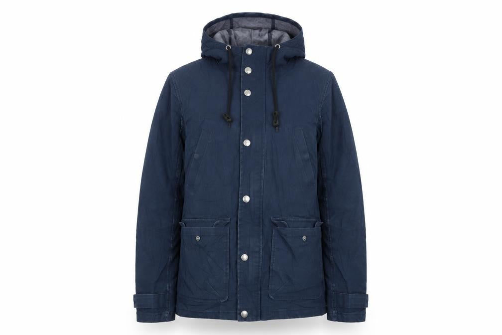 Threadbare Womens Blue Parka Jacket S Hooded Casual
