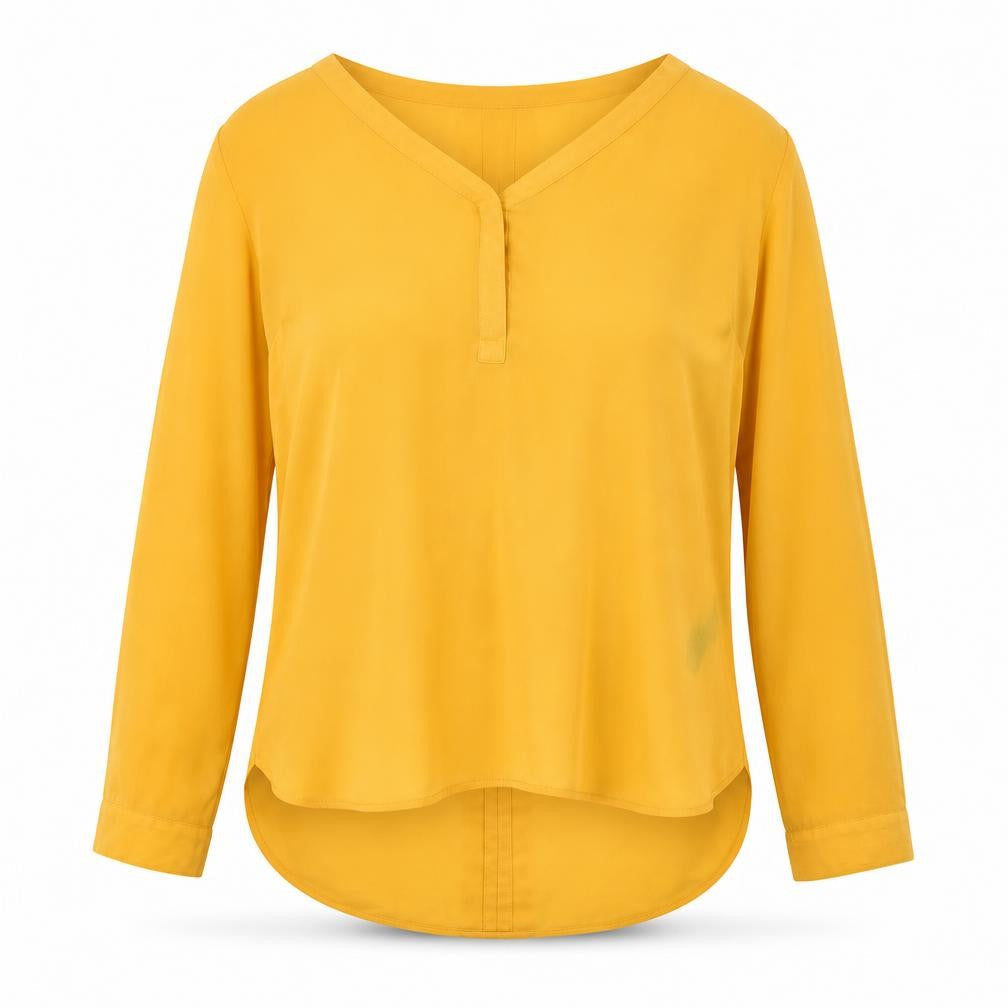 Marks and Spencer Women's Yellow Blouse Size 12