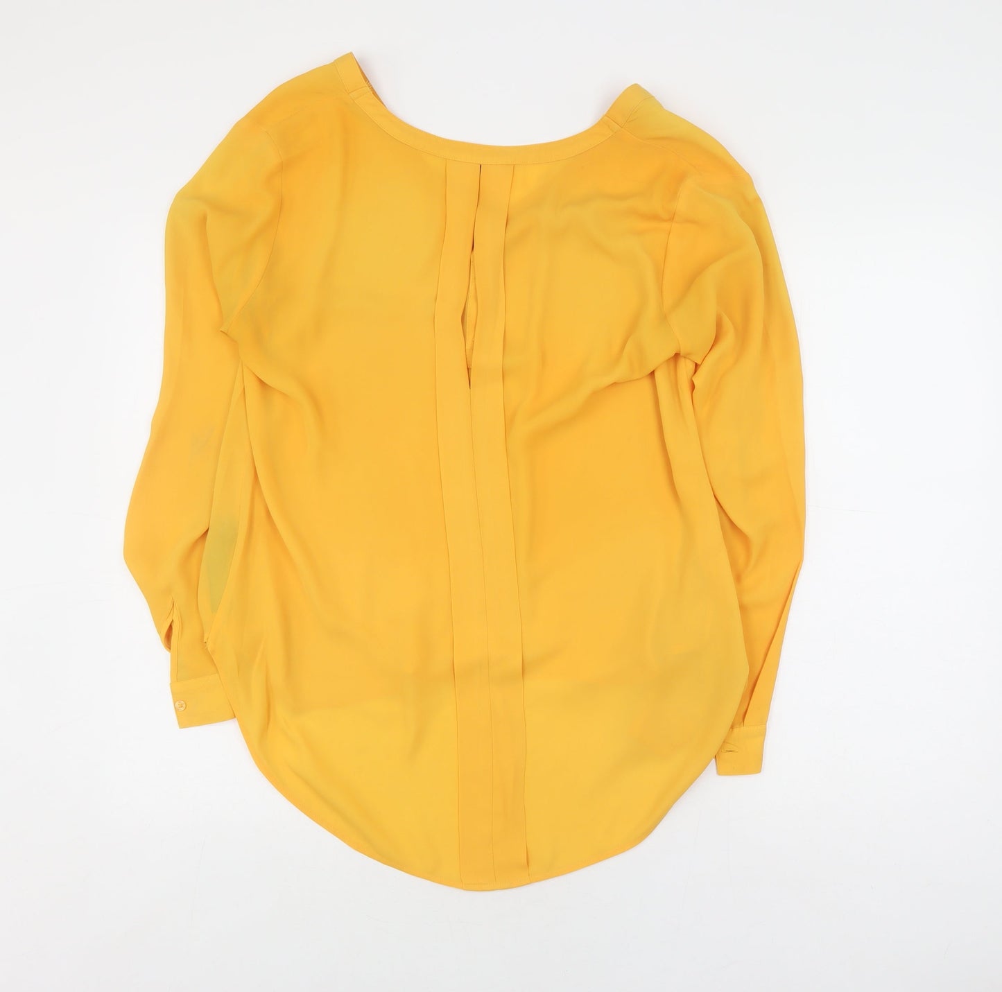 Marks and Spencer Women's Yellow Blouse Size 12