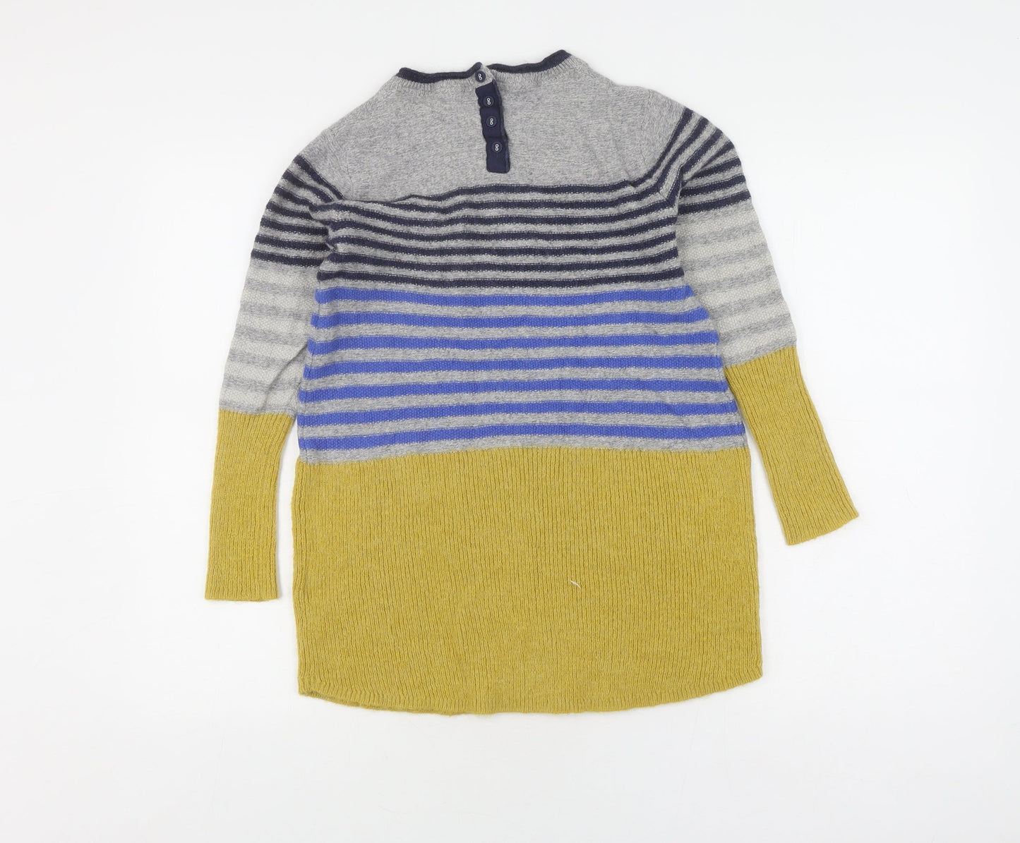 White Stuff Women's Multicoloured Pullover Jumper Size 12