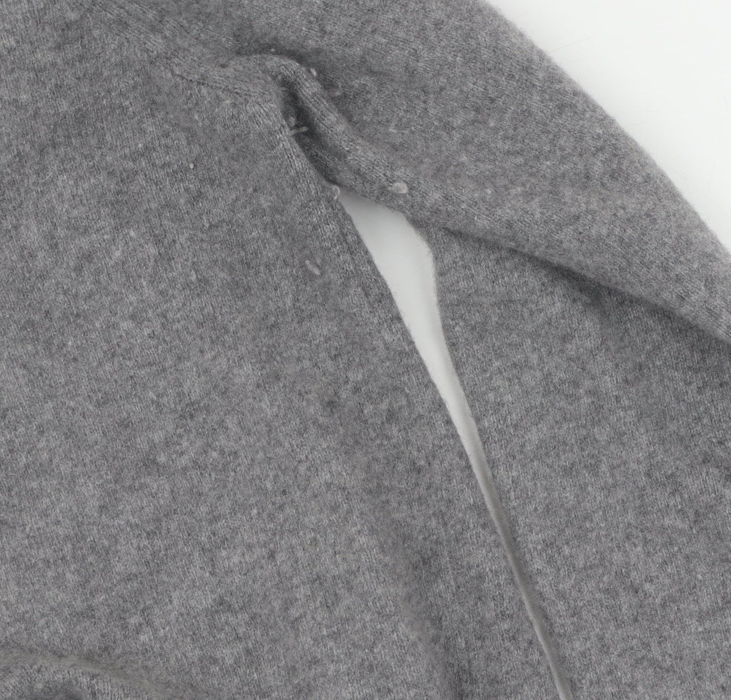 Lyle & Scott Men's Grey Wool Pullover Jumper, S