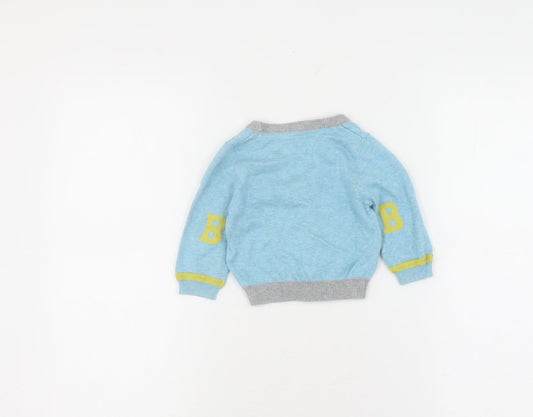 Baker by Ted Baker Unisex Baby Cardigan 3-6 Months Blue