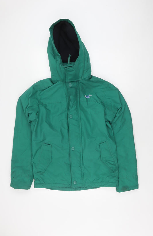 Hollister Women's Green All Weather Jacket XS
