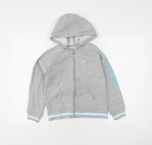 Reebok Boys Grey Full Zip Hoodie 11-12 Years