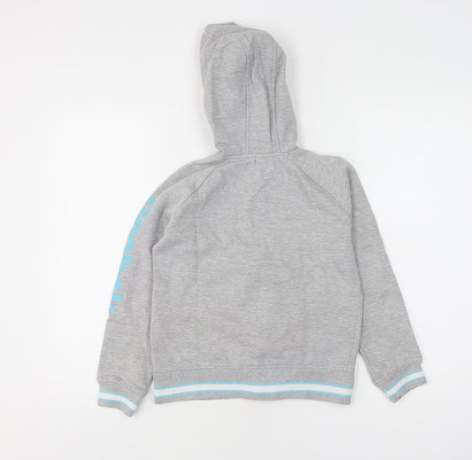 Reebok Boys Grey Full Zip Hoodie 11-12 Years