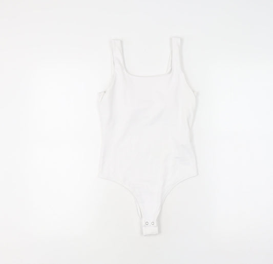 Hollister Women's White XS Tank Top, Scoop Neck, Summer Essential