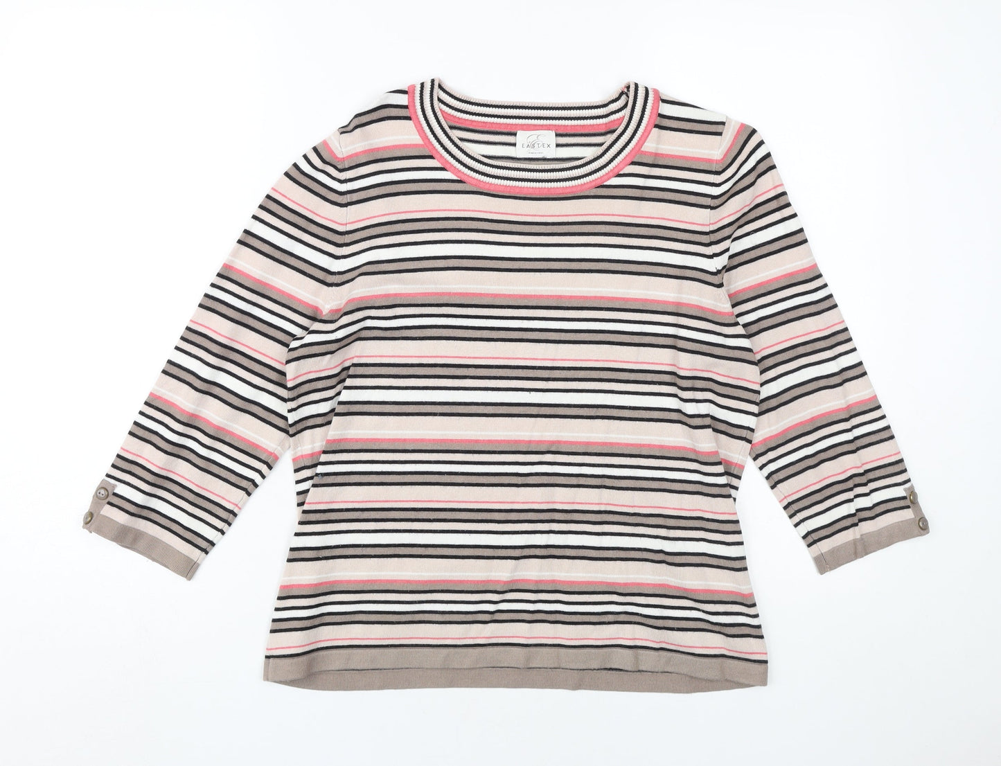 Eastex Women's Striped Jersey T-Shirt, Size 12