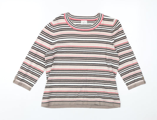 Eastex Women's Striped Jersey T-Shirt, Size 12