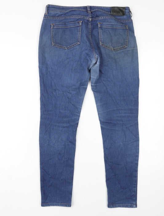 Reiss Women's Blue Skinny Jeans Size 10