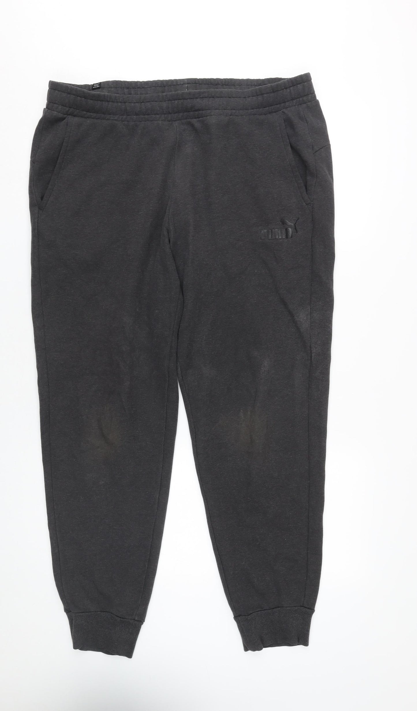 Puma Men's Black Joggers L - Casual Comfort
