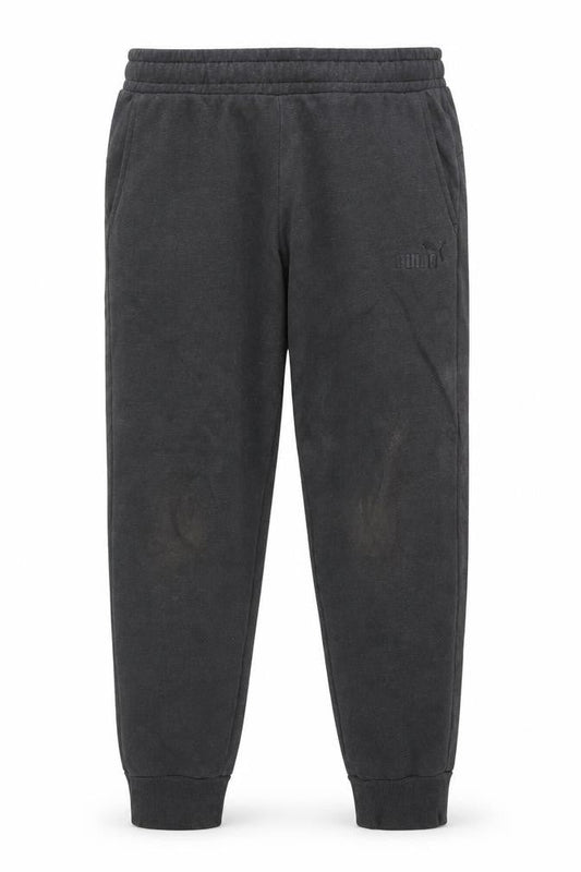 Front view of Puma Men's Black Joggers L - Casual Comfort