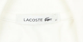 Lacoste Women's White Sleeveless Fit & Flare Dress - Size 4
