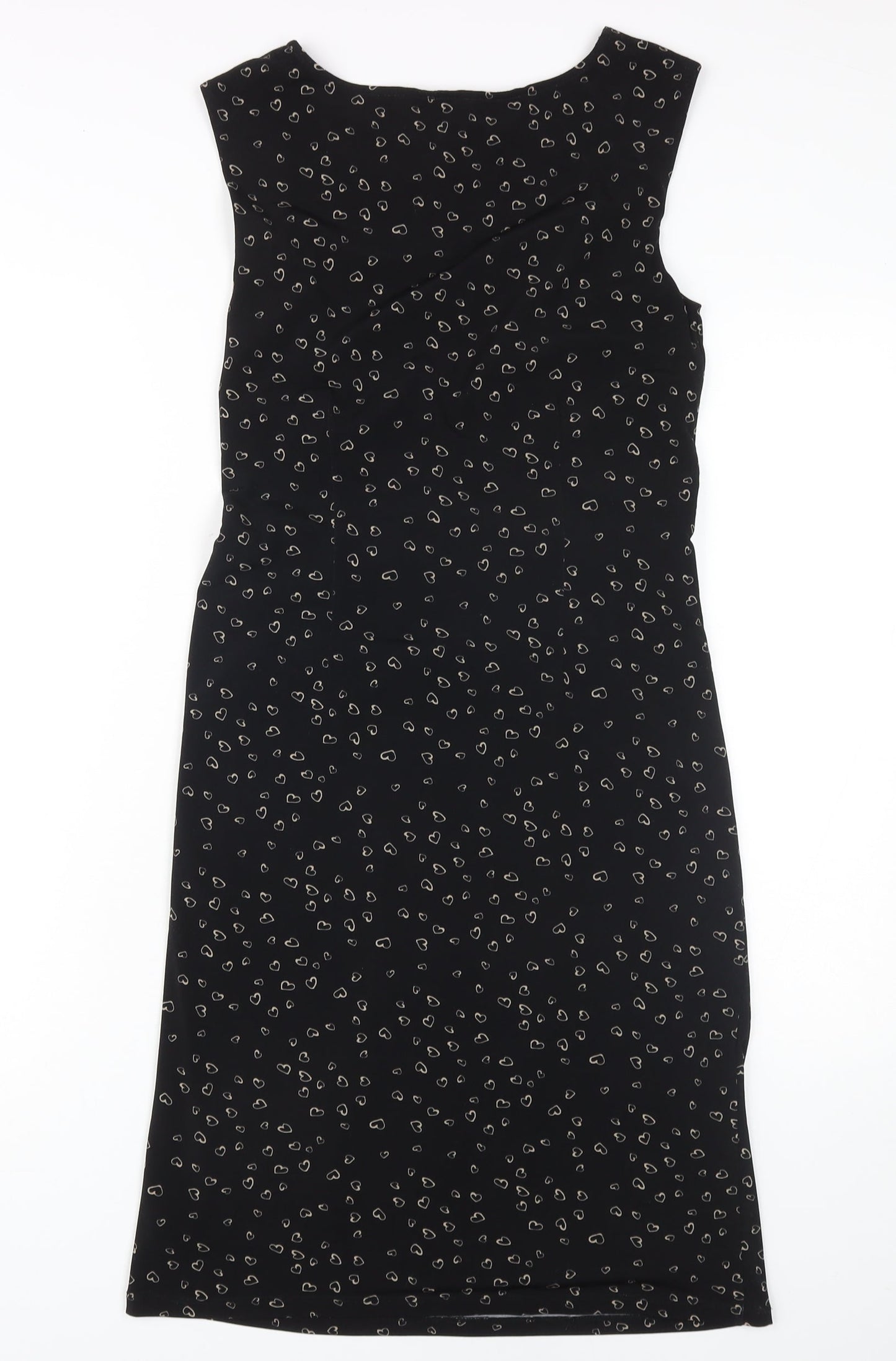 Laura Ashley Women's Black Sheath Dress Size 10