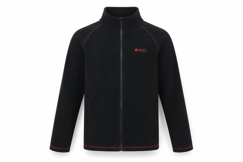 Mountain Warehouse Boys Black Full Zip Sweatshirt 13 Years